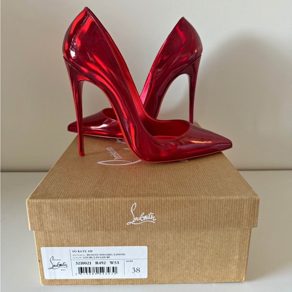 Christian Louboutin psychic red 120mm so Kate heels